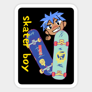 Skaterboy Sticker